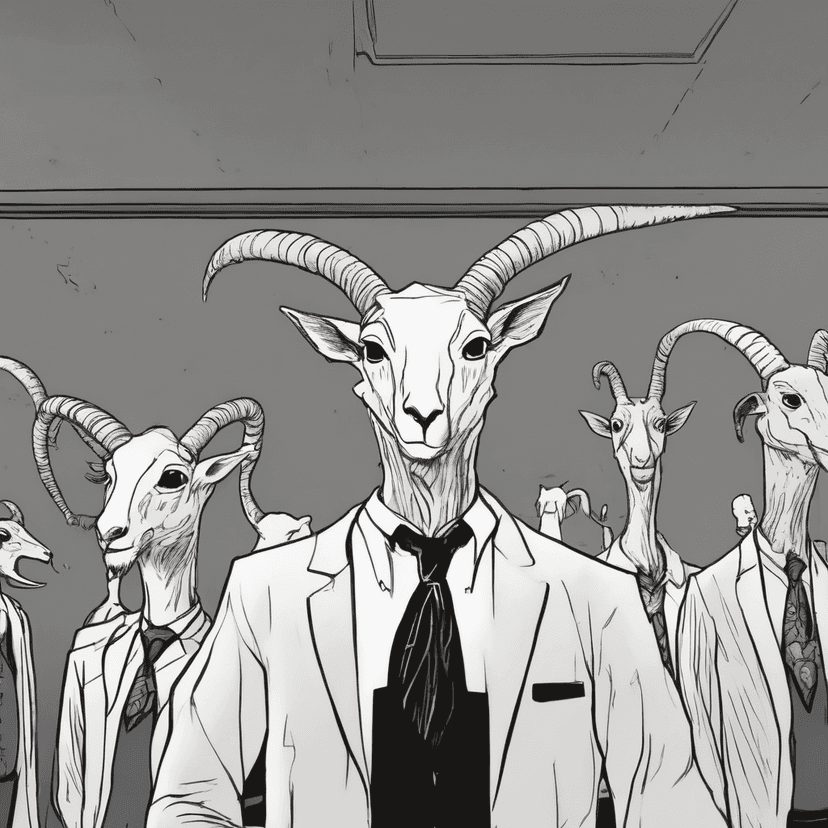 Why do they treat a goat joke like a naval asset?