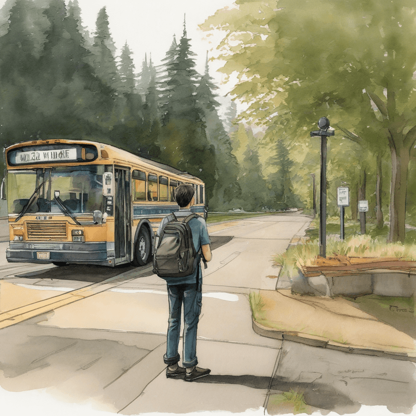 8:15 bus never came